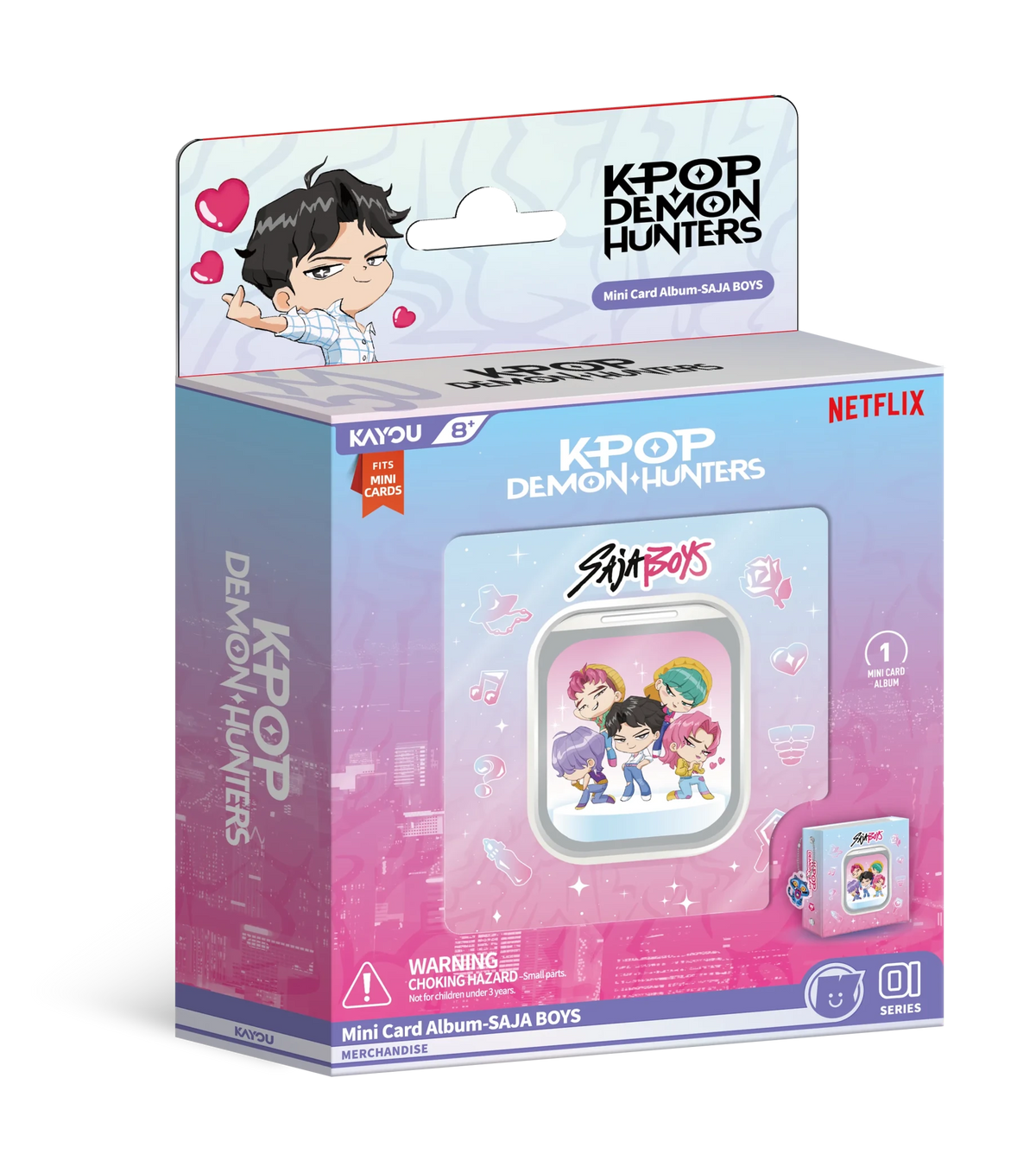 K-pop Demon Hunters Mini Card Album-Saja Boys