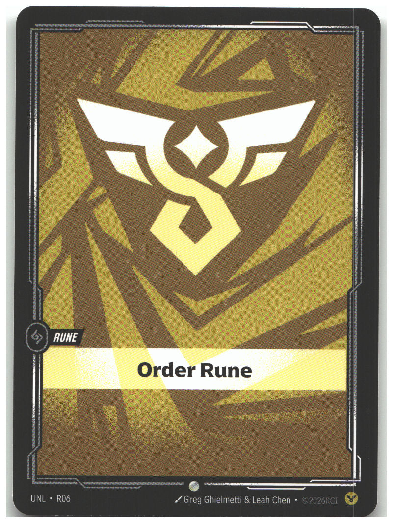 Order Rune