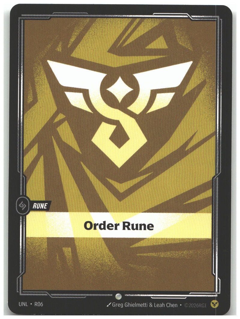 Order Rune